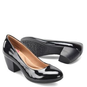 Comfortiva Women's Black Patent Pumps 7.5 $115 new
